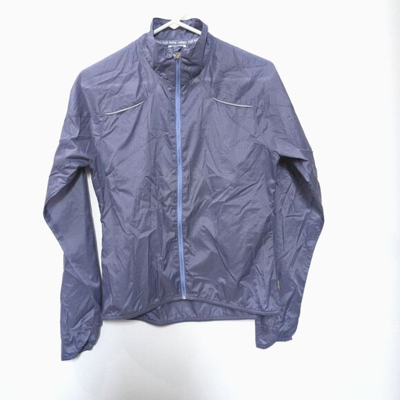 Zoot Periwinkle Blue Lightweight Windbreaker Jacket, 100% Nylon, Womens Medium - Picture 1 of 15